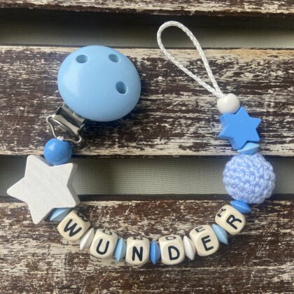 Nuggikette WUNDER - hellblau