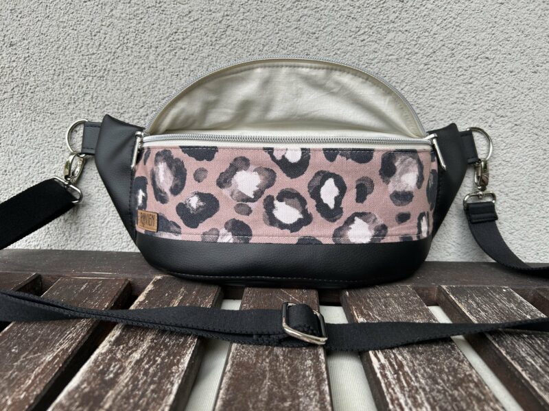 Crossbody Bag - Leo braun/schwarz mit kleinem Portemonnaie – Bild 3