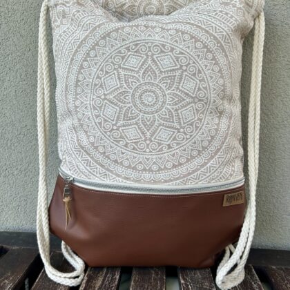 Bag für Erwachsene - Mandala braun